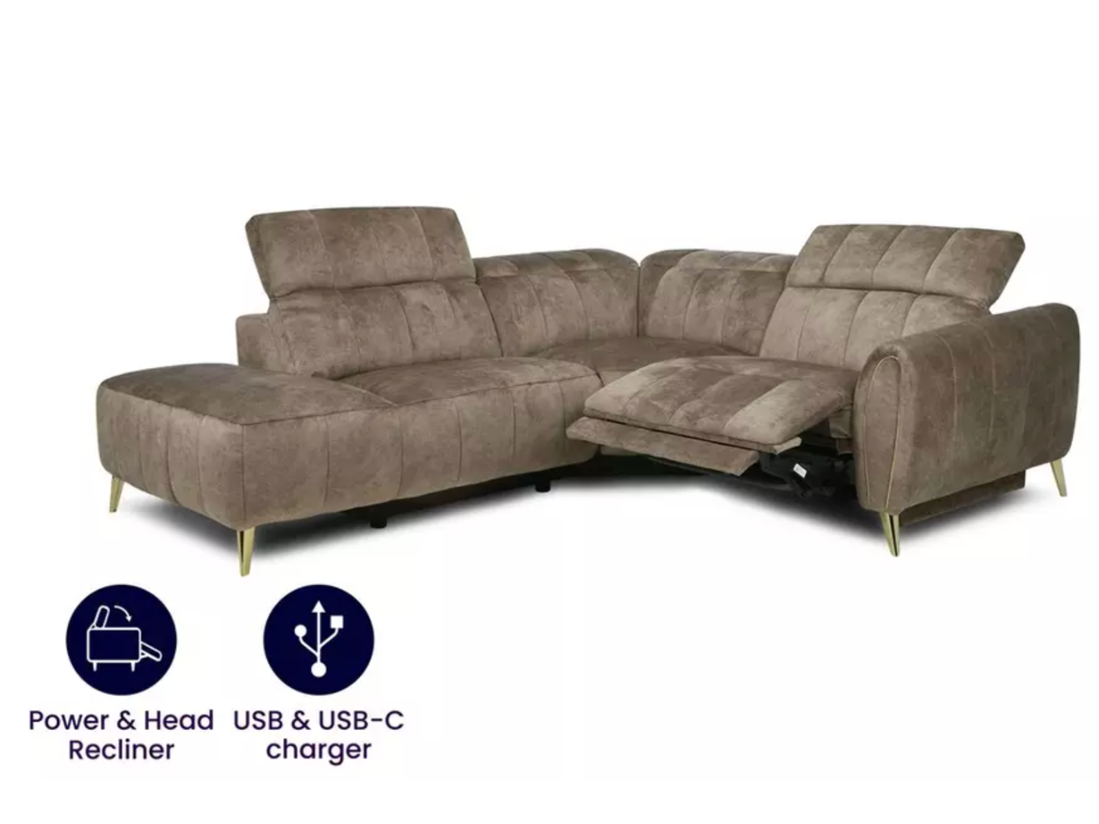DFS - Lidia Corner Sofa (right and left hand) Limited Stock! - Sofa Easy