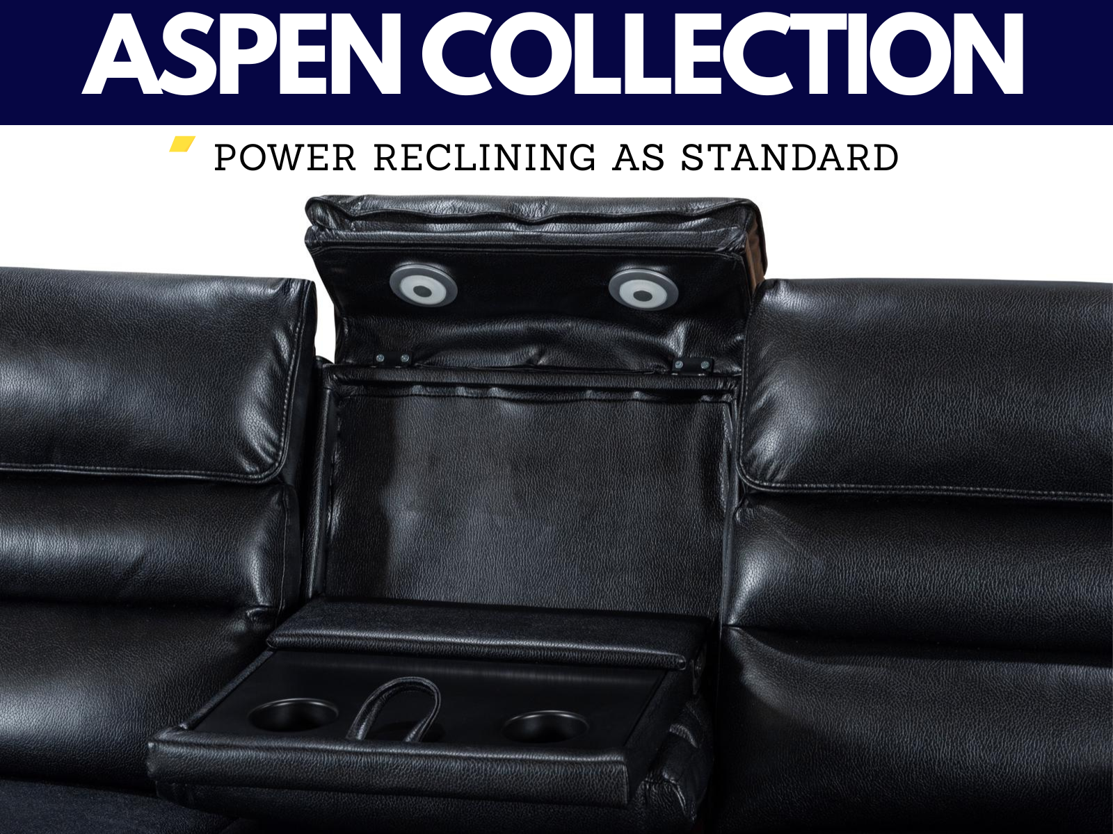 Aspen Power Reclining Collection - Sofa Easy
