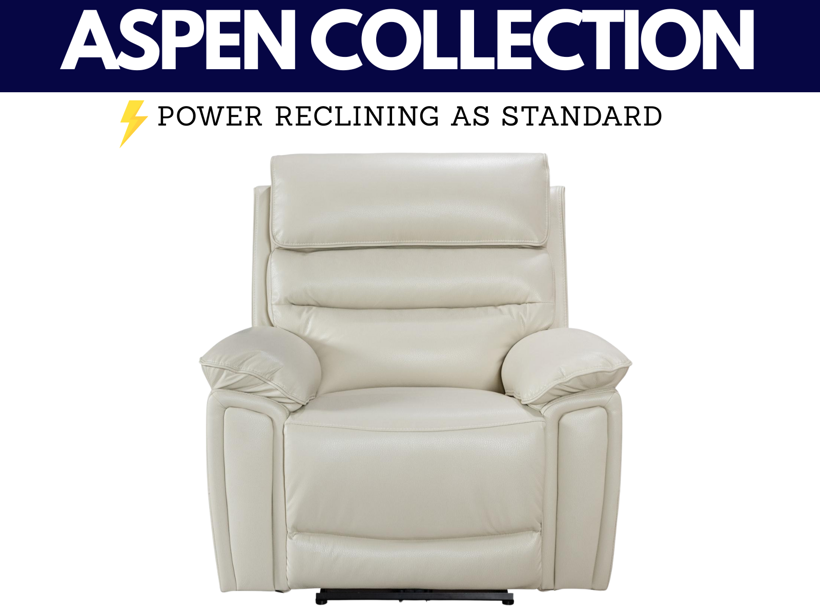 Aspen Power Reclining Collection - Sofa Easy