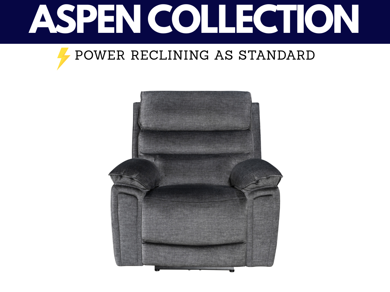 Aspen Power Reclining Collection - Sofa Easy