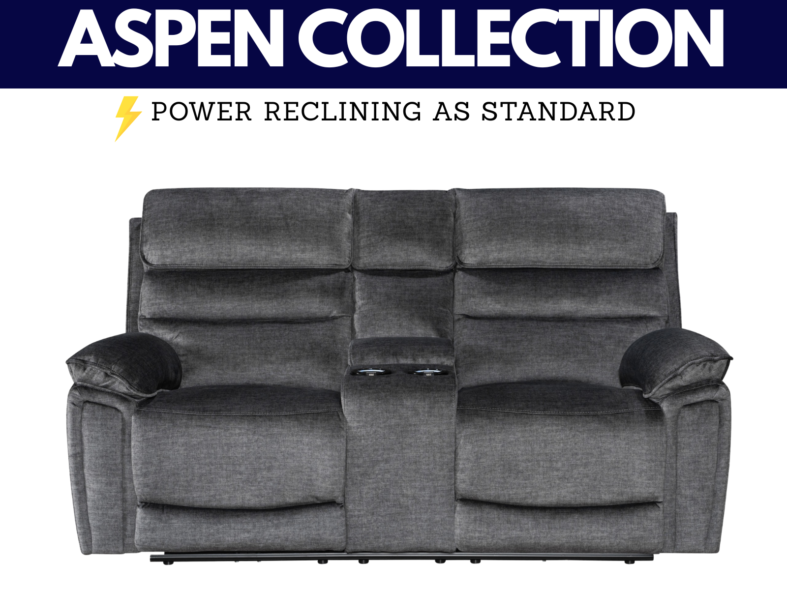 Aspen Power Reclining Sofas - Sofa Easy