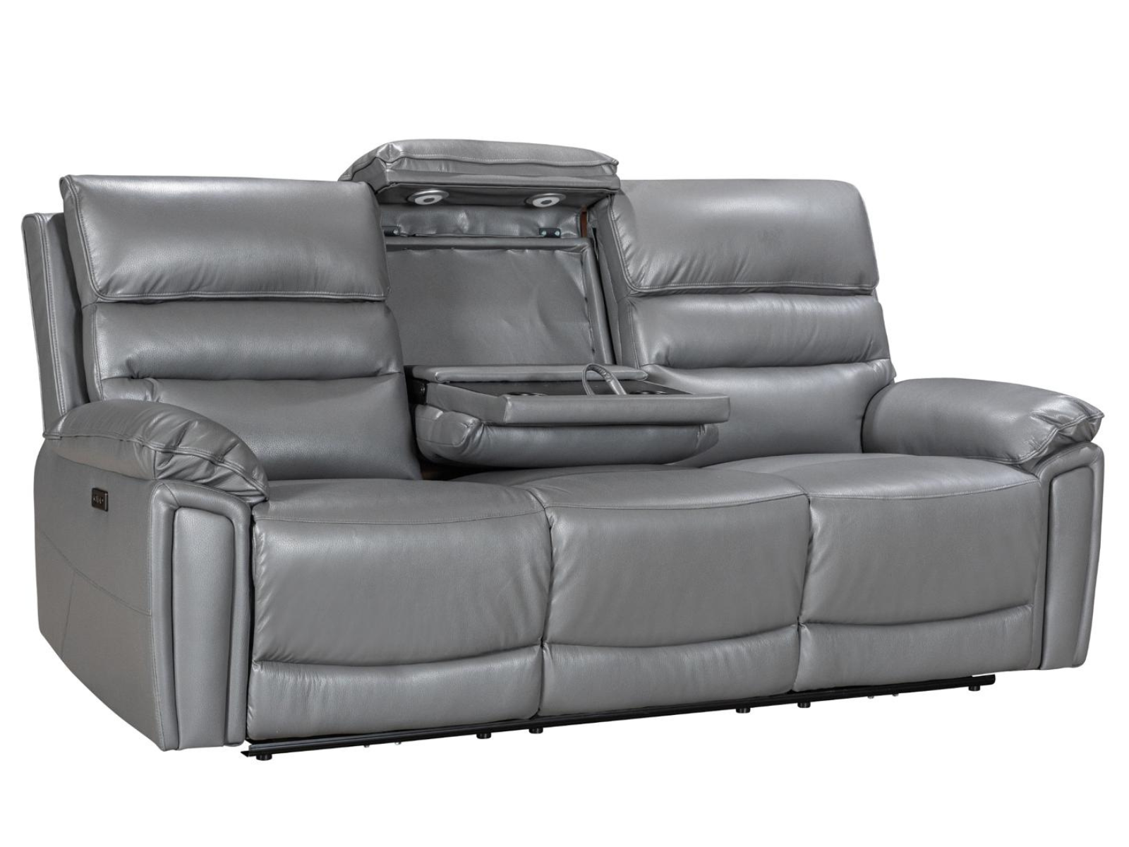 Harmony Leather Sofa Collection - Power Reclining - Sofa Easy