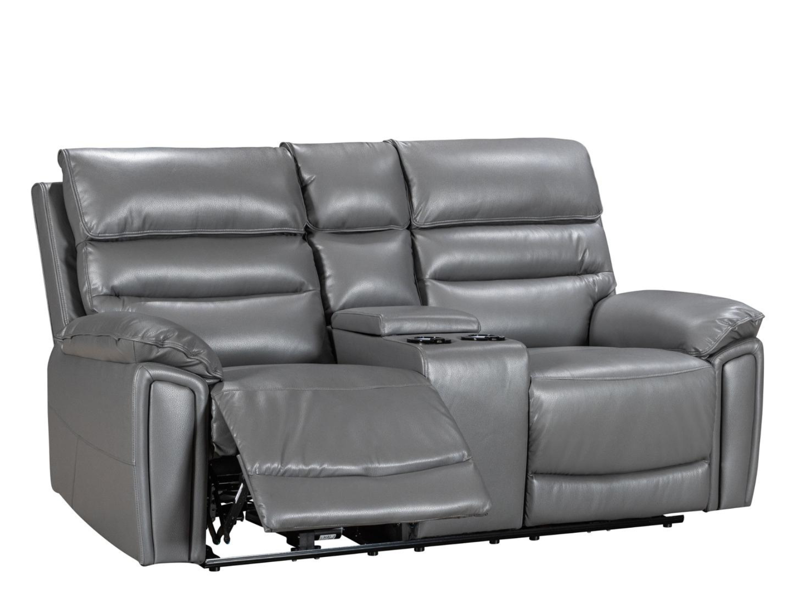 Harmony Leather Sofa Collection - Power Reclining - Sofa Easy