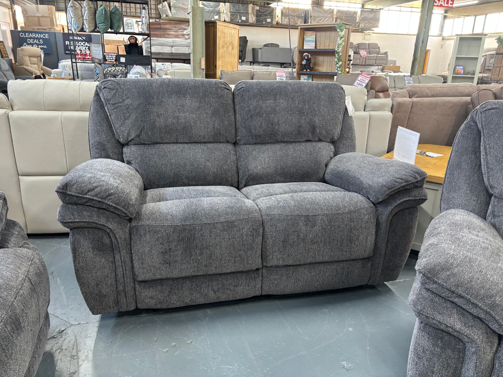 Dougie 2 Seater manual recliner + 2 Seater power recliner + Armchair manual recliner - Sofa Easy