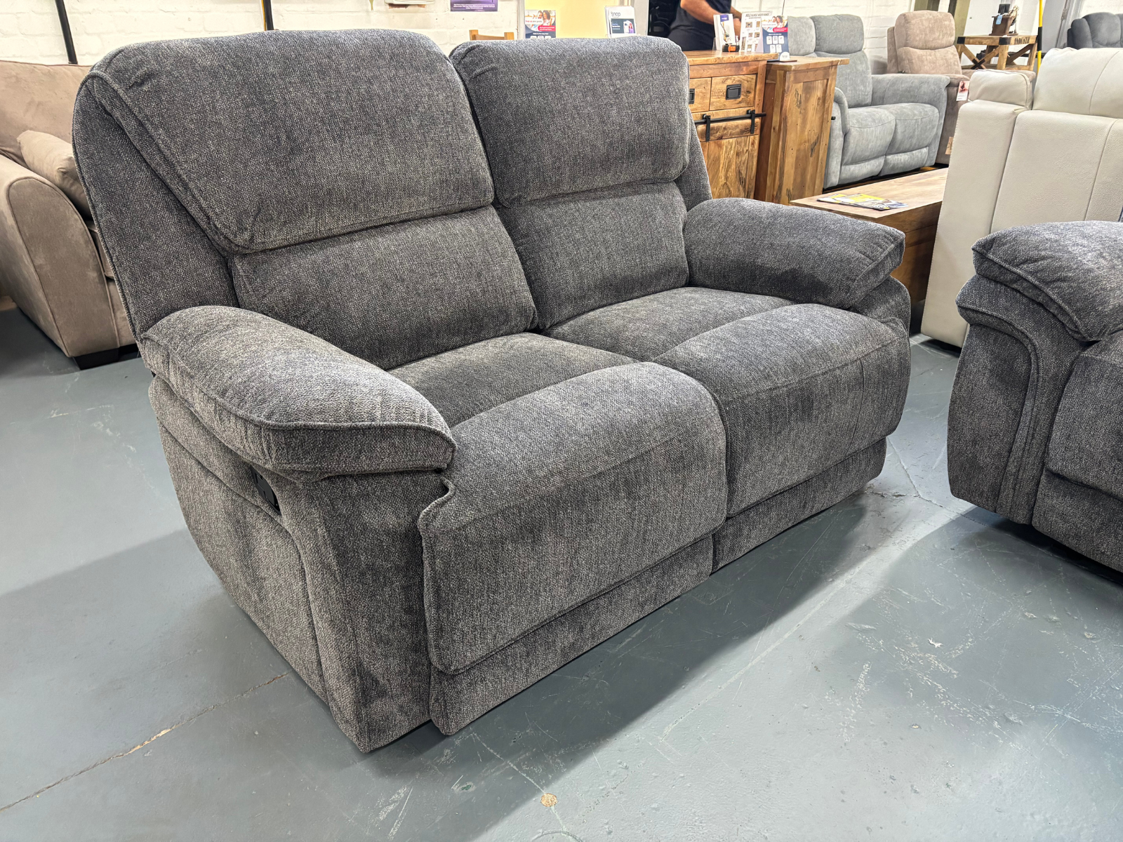 Dougie 2 Seater manual recliner + 2 Seater power recliner + Armchair manual recliner - Sofa Easy