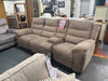 Reese Modular Electric Reclining sofa with cup storage console