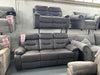 Noah manual reclining 3+2 sofa set in charcoal resilience fabric