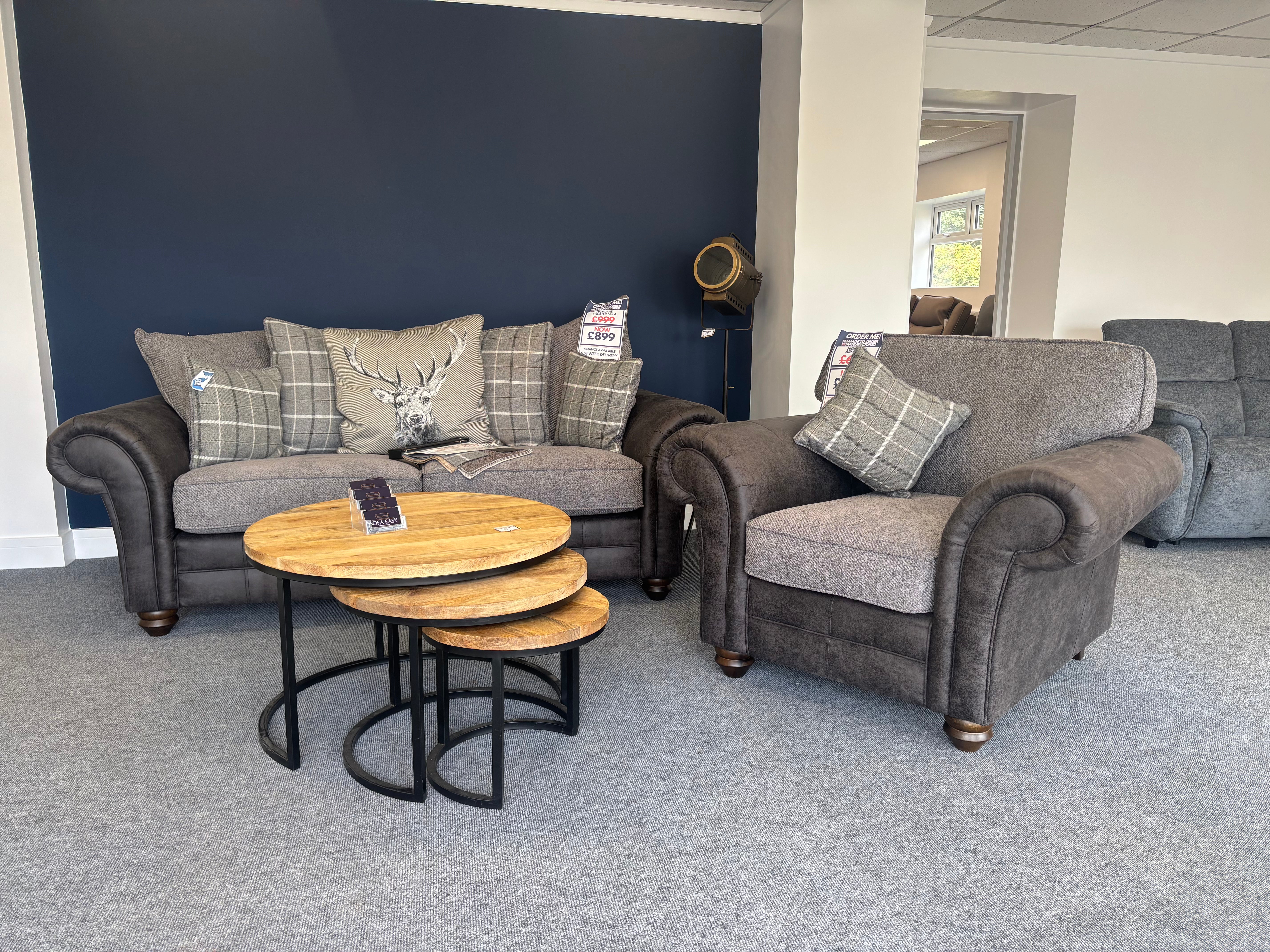 Highland 3 Seater & Armchair