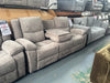 Weston Manual Reclining - Mocha Colour Fabric - Sofa Easy