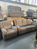 Weston Manual Reclining - Mocha Colour Fabric - Sofa Easy