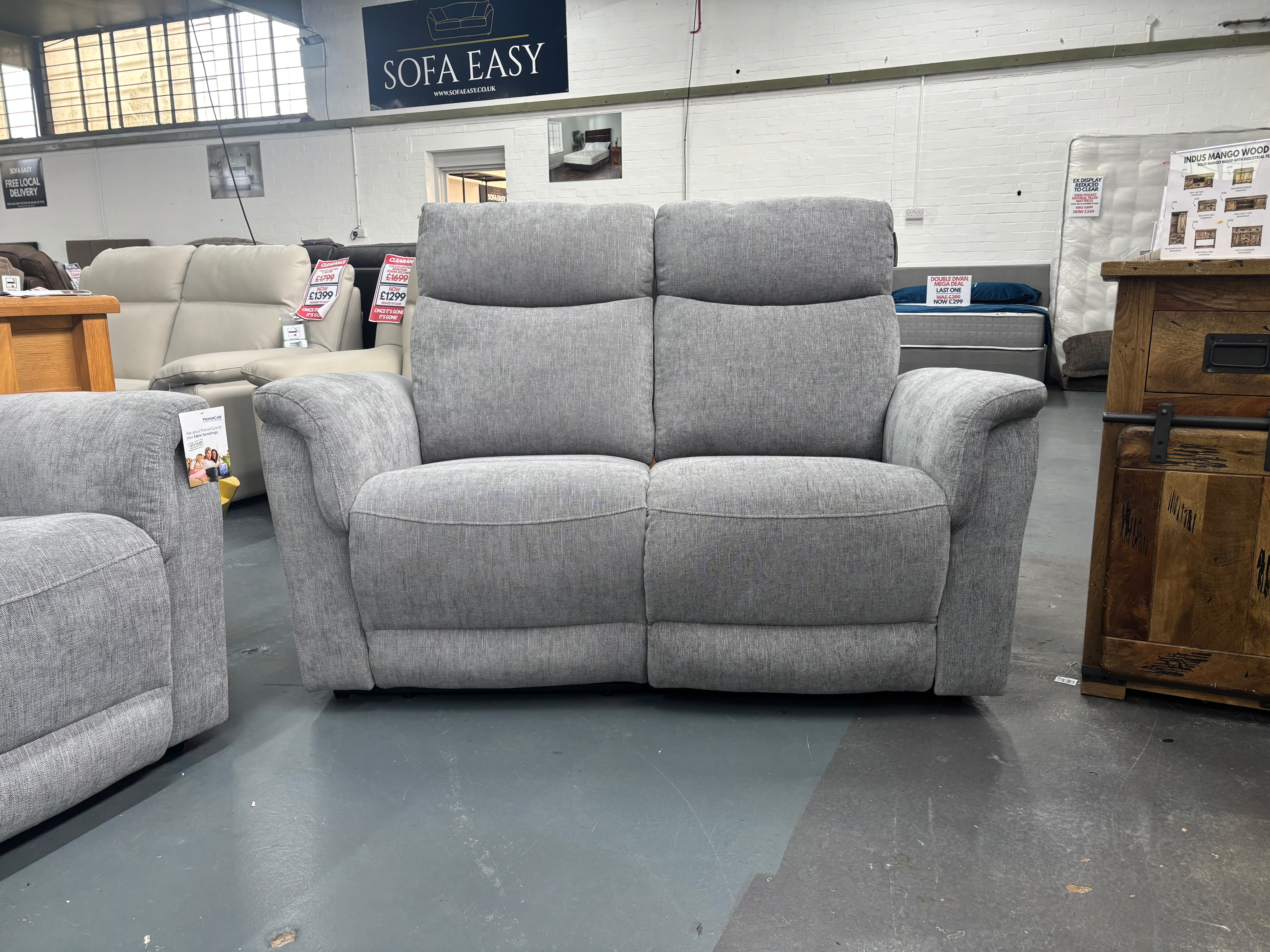 Maude Electric Reclining 3 Seater + 2 Seater Sofa Set - Sofa Easy