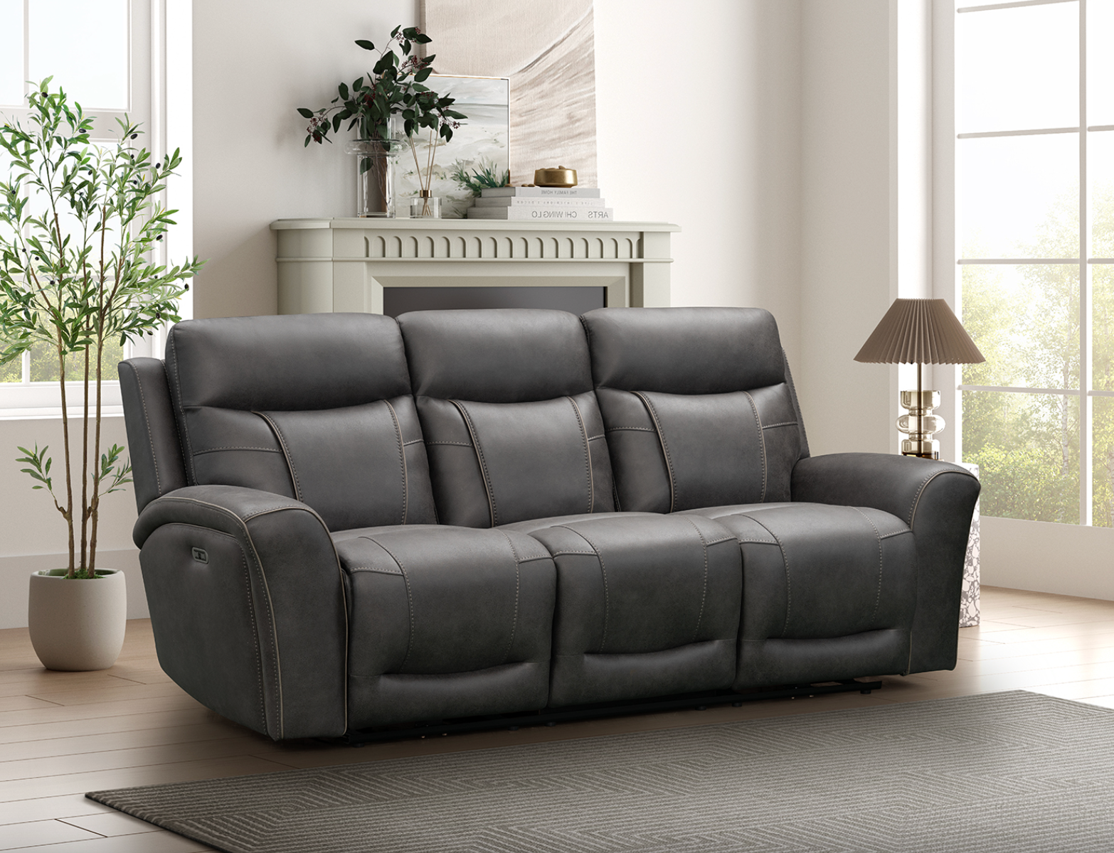 Nico Power Reclining Collection - 2 Colour Ways - Sofa Easy