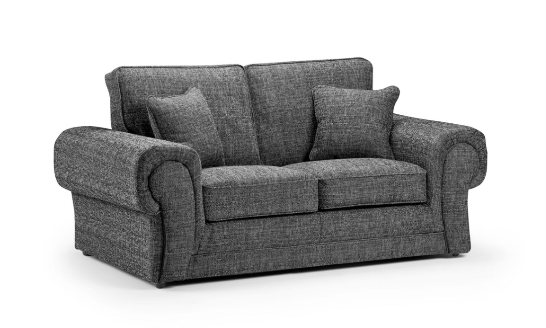 Wilcot Sofa Grey 2 Seater - Sofa Easy