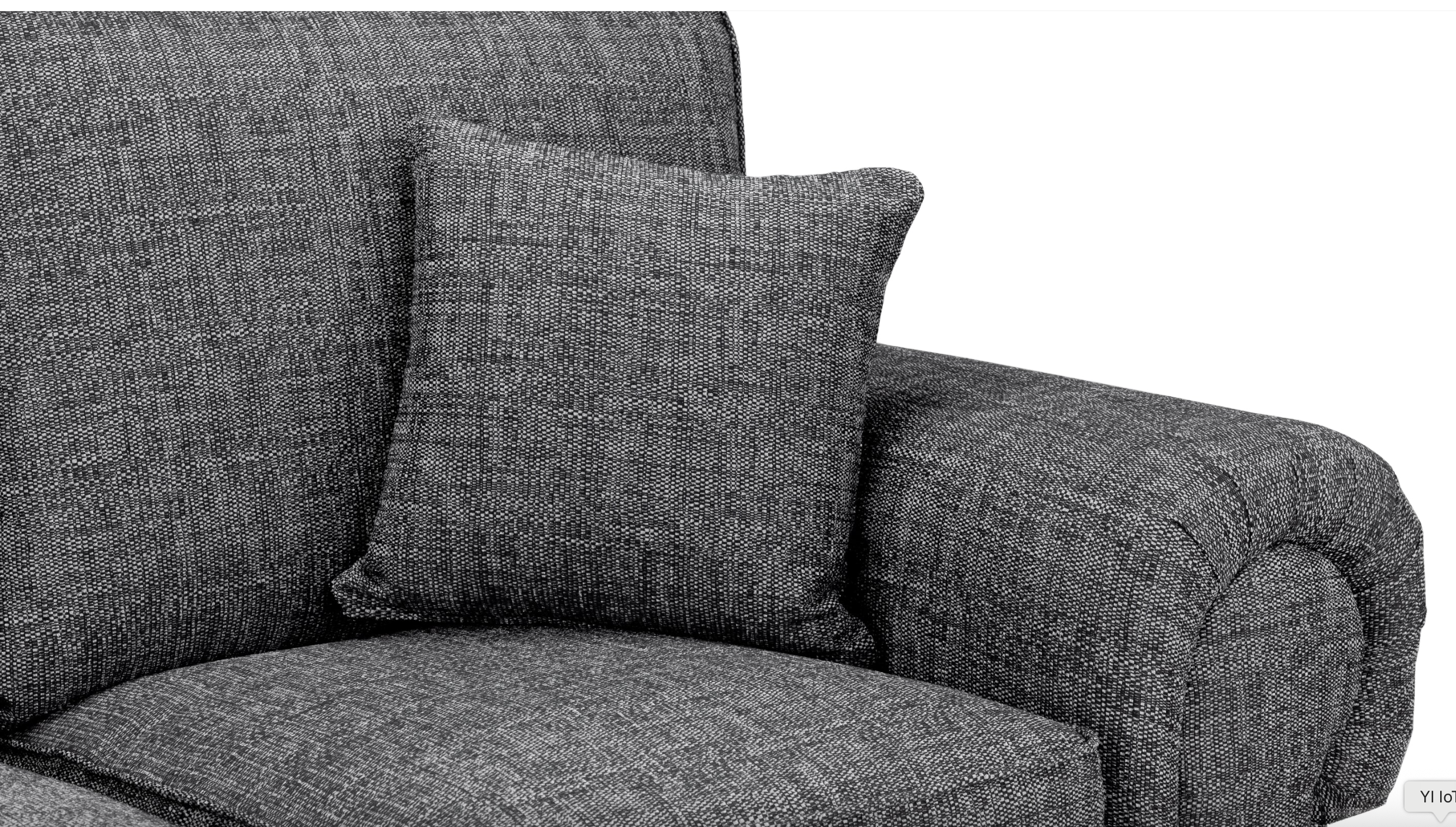 Wilcot Sofa Grey Armchair - Sofa Easy