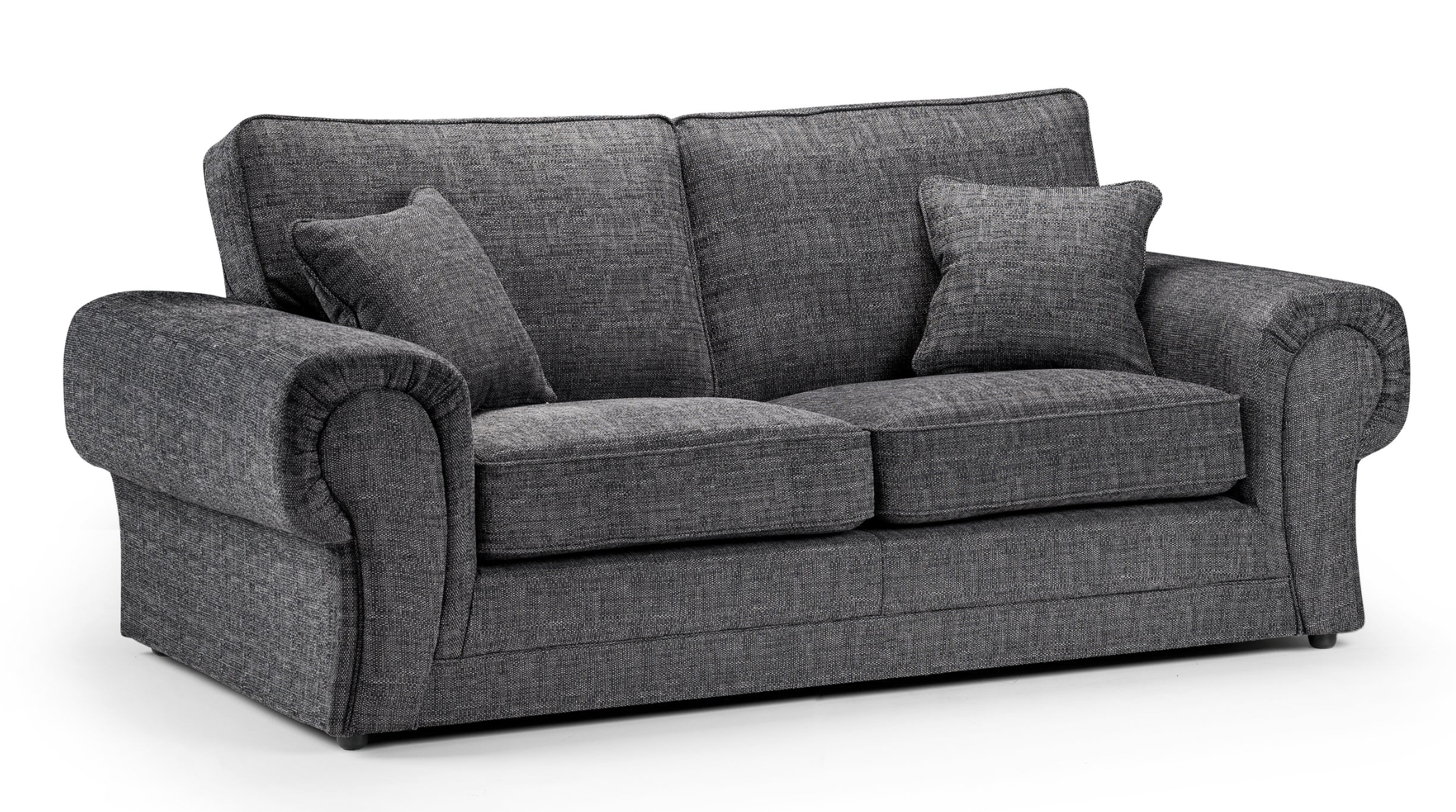 Wilcot Sofa Grey 3 Seater - Sofa Easy