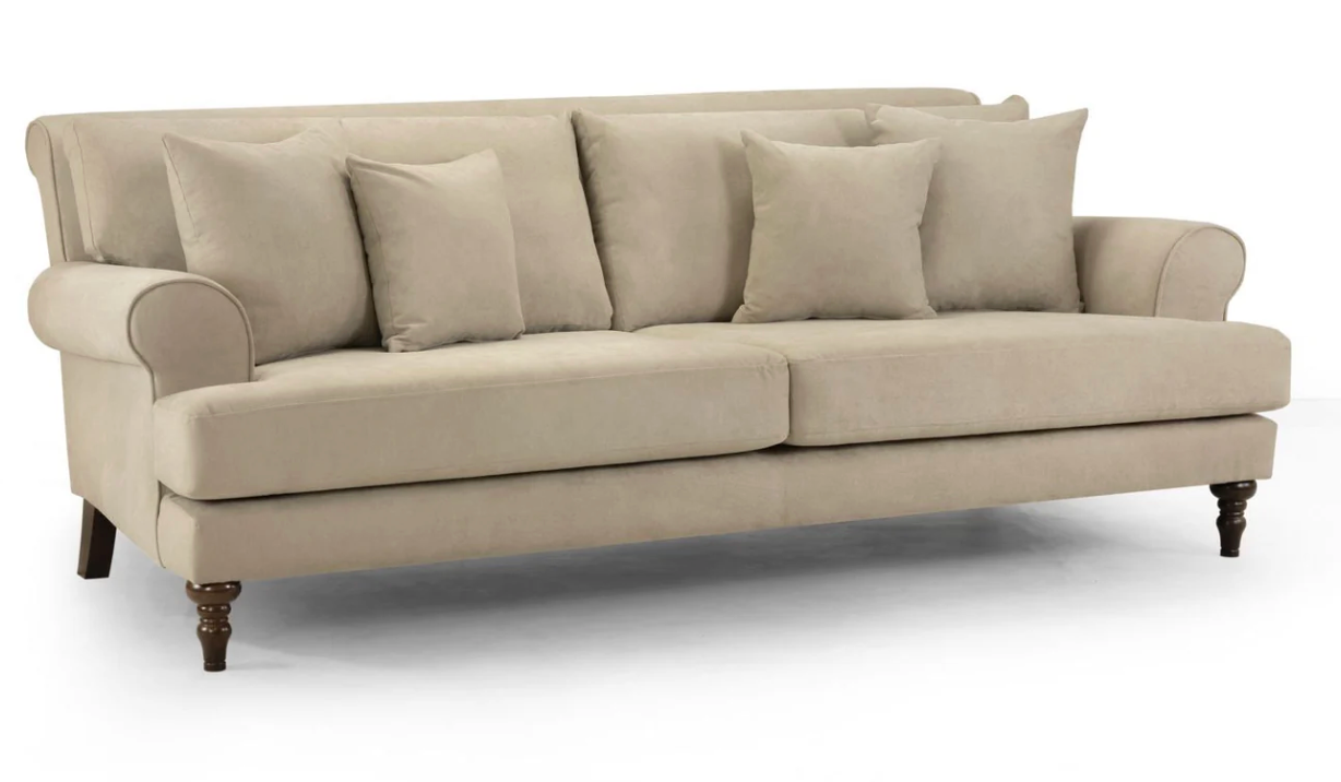 Summer Sofa Beige 4 Seater - Sofa Easy