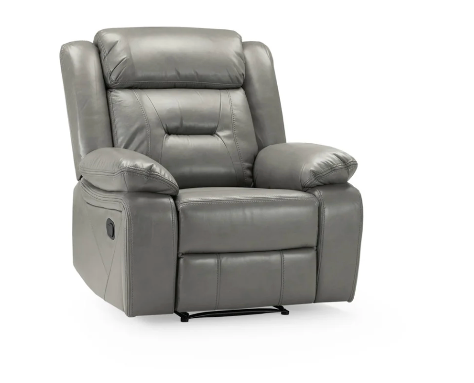 Novie Recliner Sofa Grey Armchair - Sofa Easy