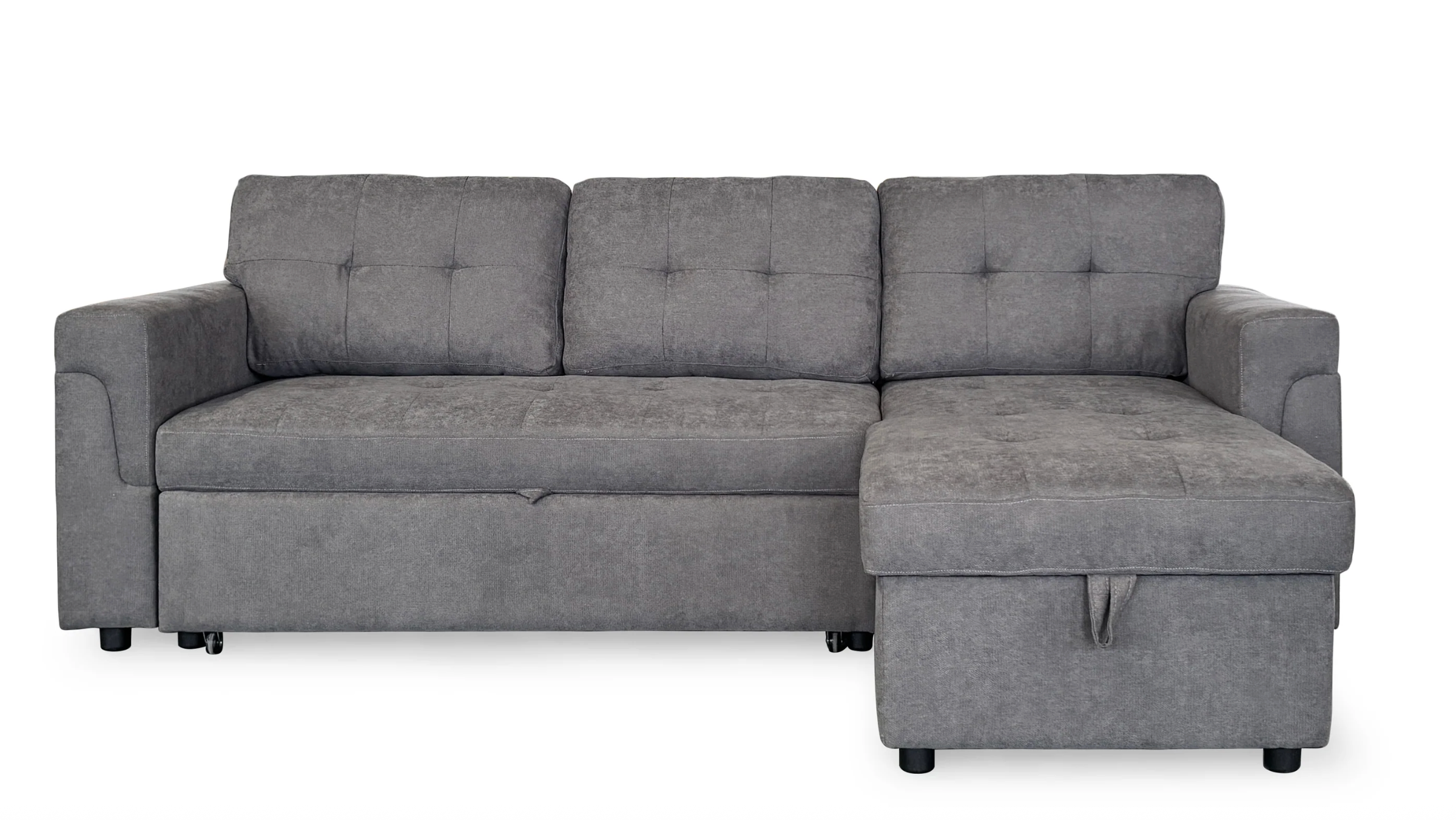 Omniya Sofabed Grey Universal Corner - Sofa Easy