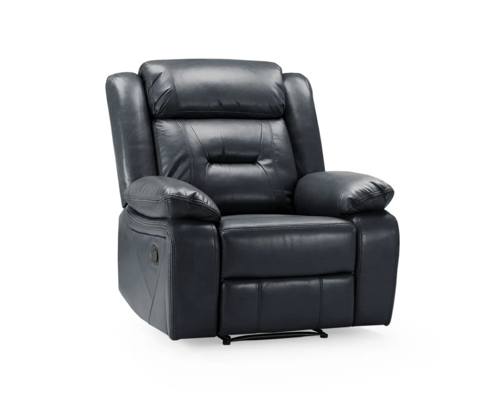 Novie Recliner Sofa Black Armchair - Sofa Easy
