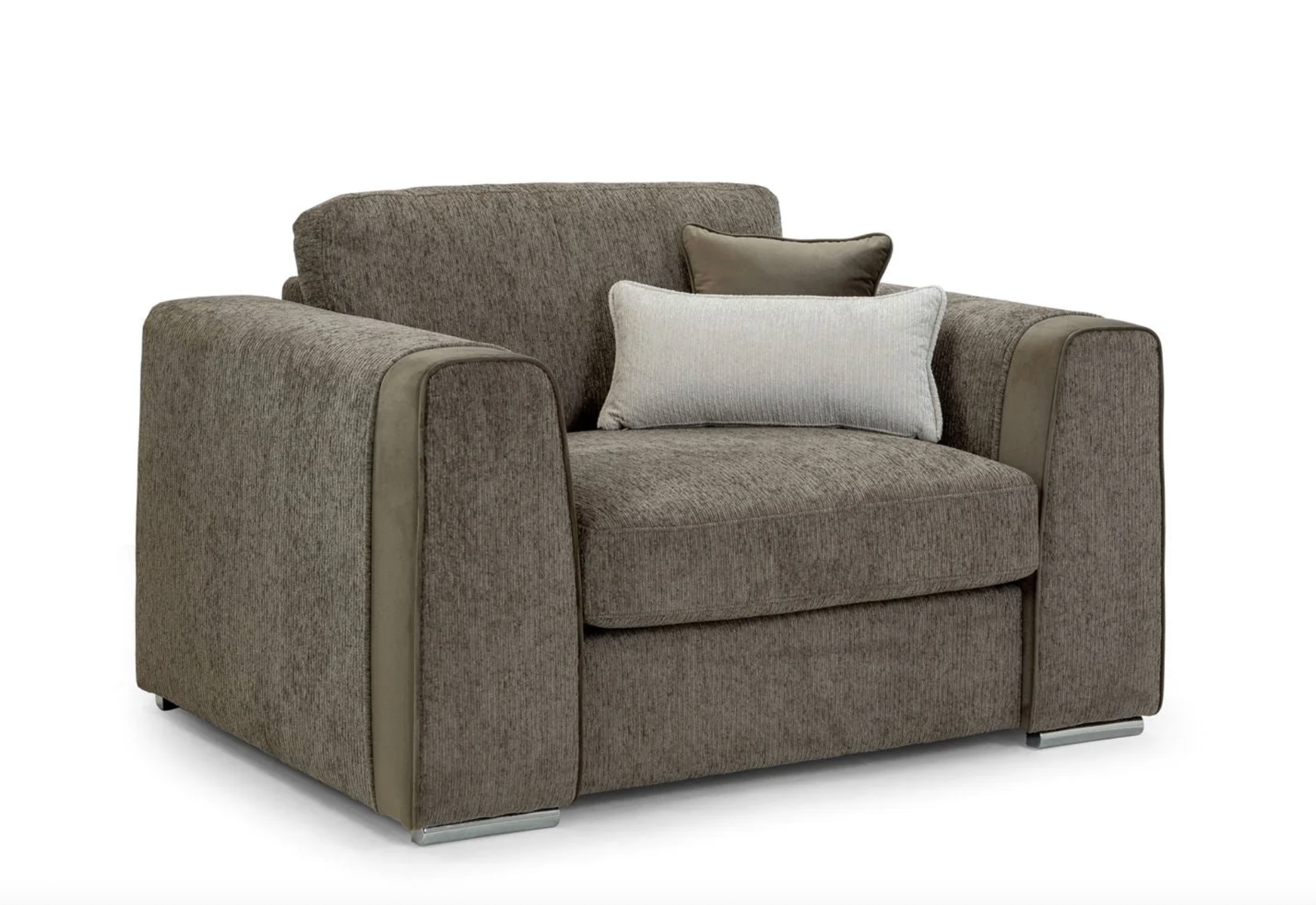 Naples Sofa Mocha Armchair - Sofa Easy