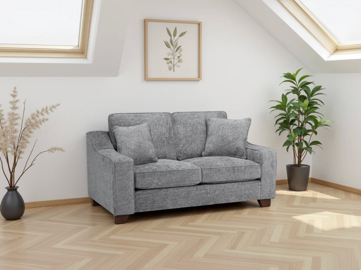 Nebraska Sofa Slate 2 Seater - Sofa Easy