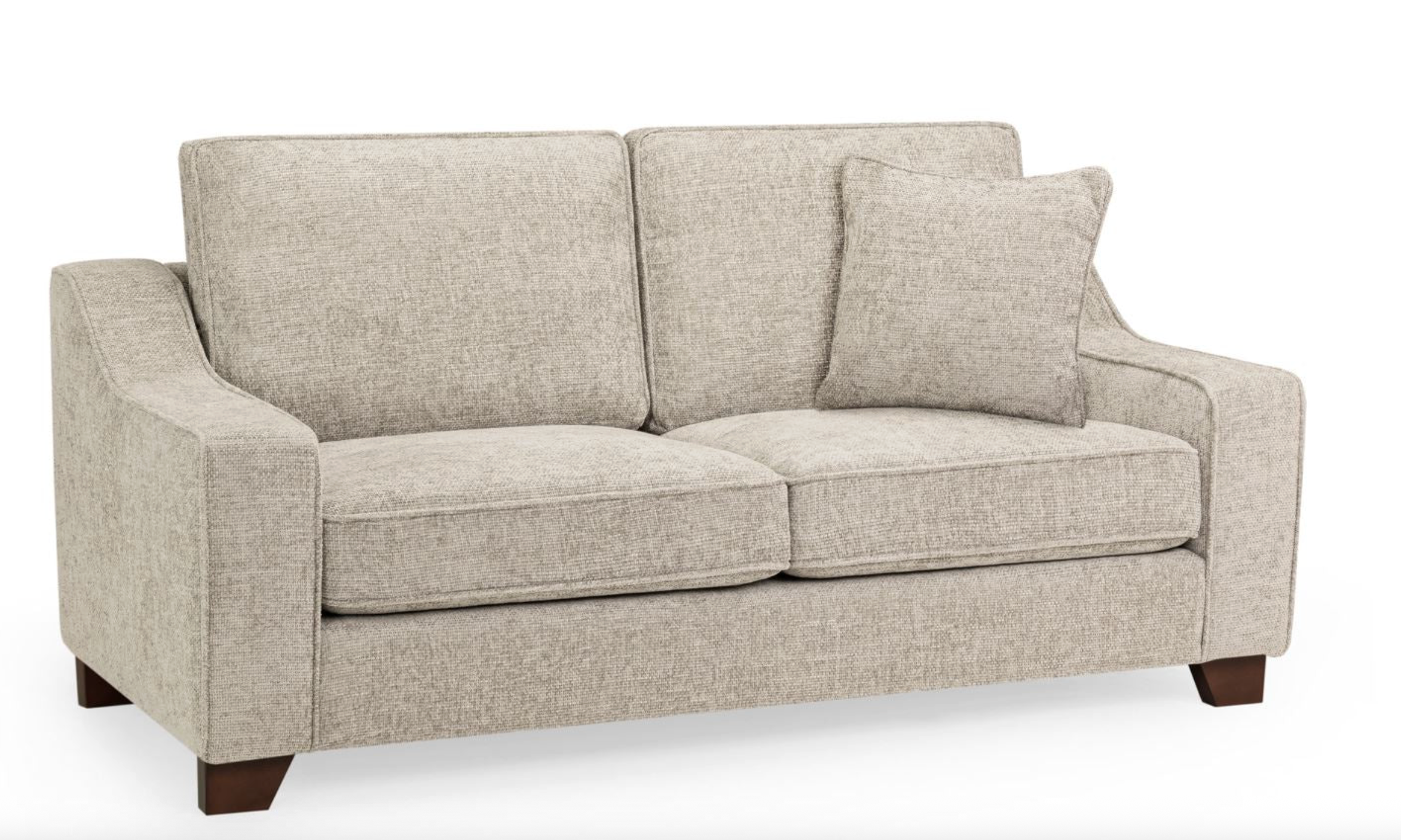 Nebraska Sofa Stone 3 Seater - Sofa Easy