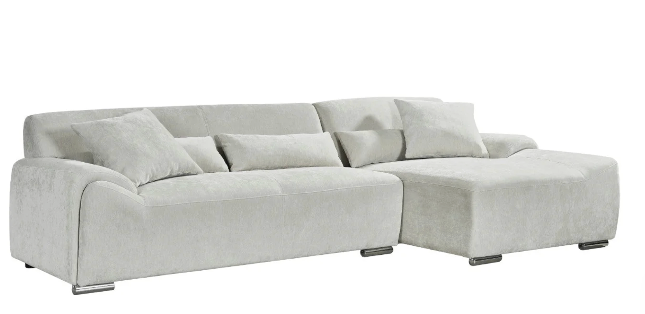 Modena Sofa Beige Right Hand - Sofa Easy
