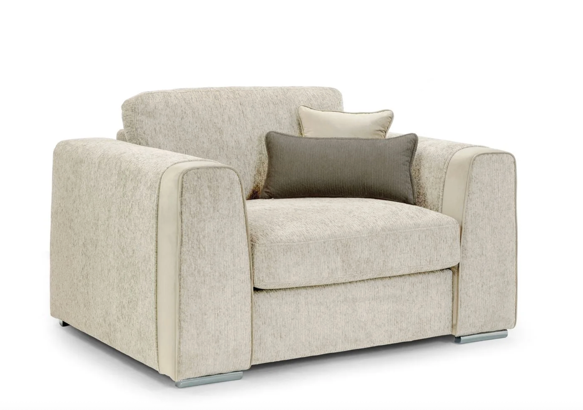 Naples Sofa Beige Armchair - Sofa Easy
