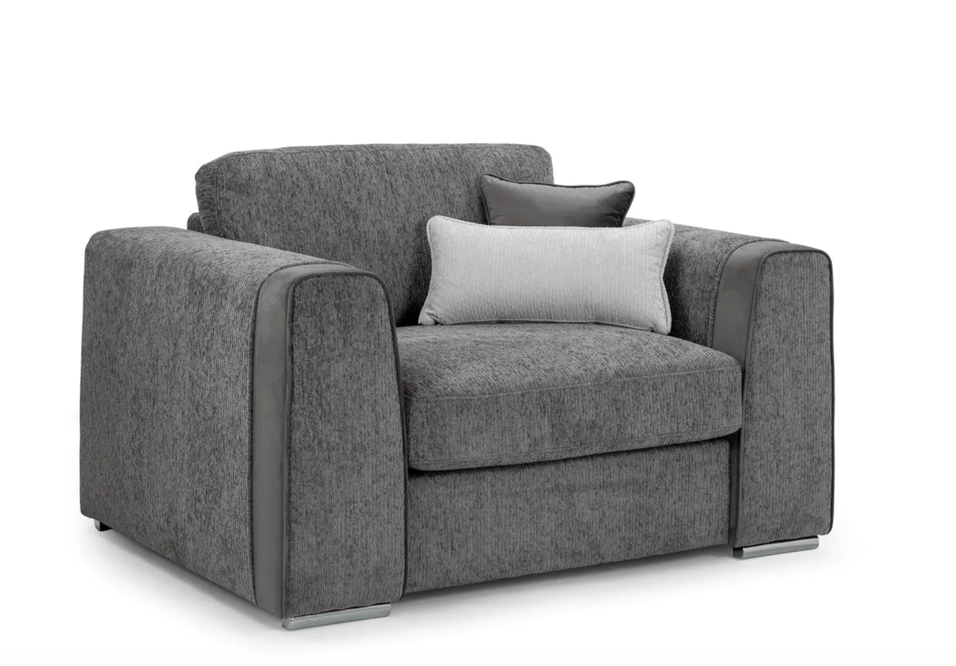 Naples Sofa Grey Armchair - Sofa Easy