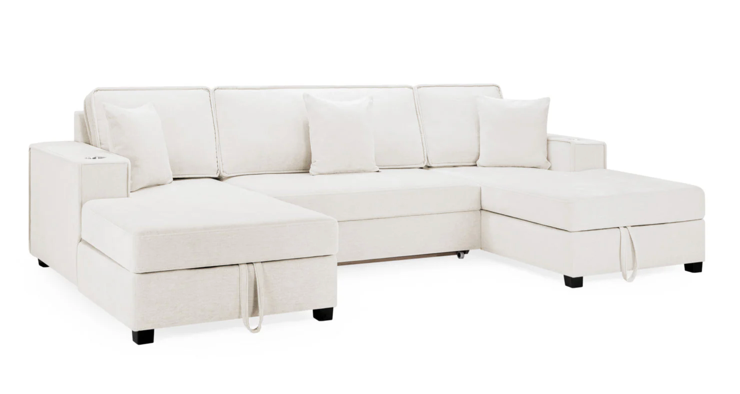 Milan Sofabed Beige Universal Corner - Sofa Easy