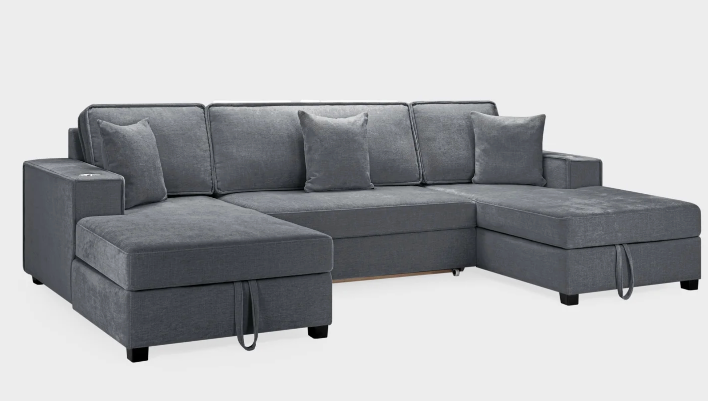 Milan Sofabed Grey Universal Corner - Sofa Easy