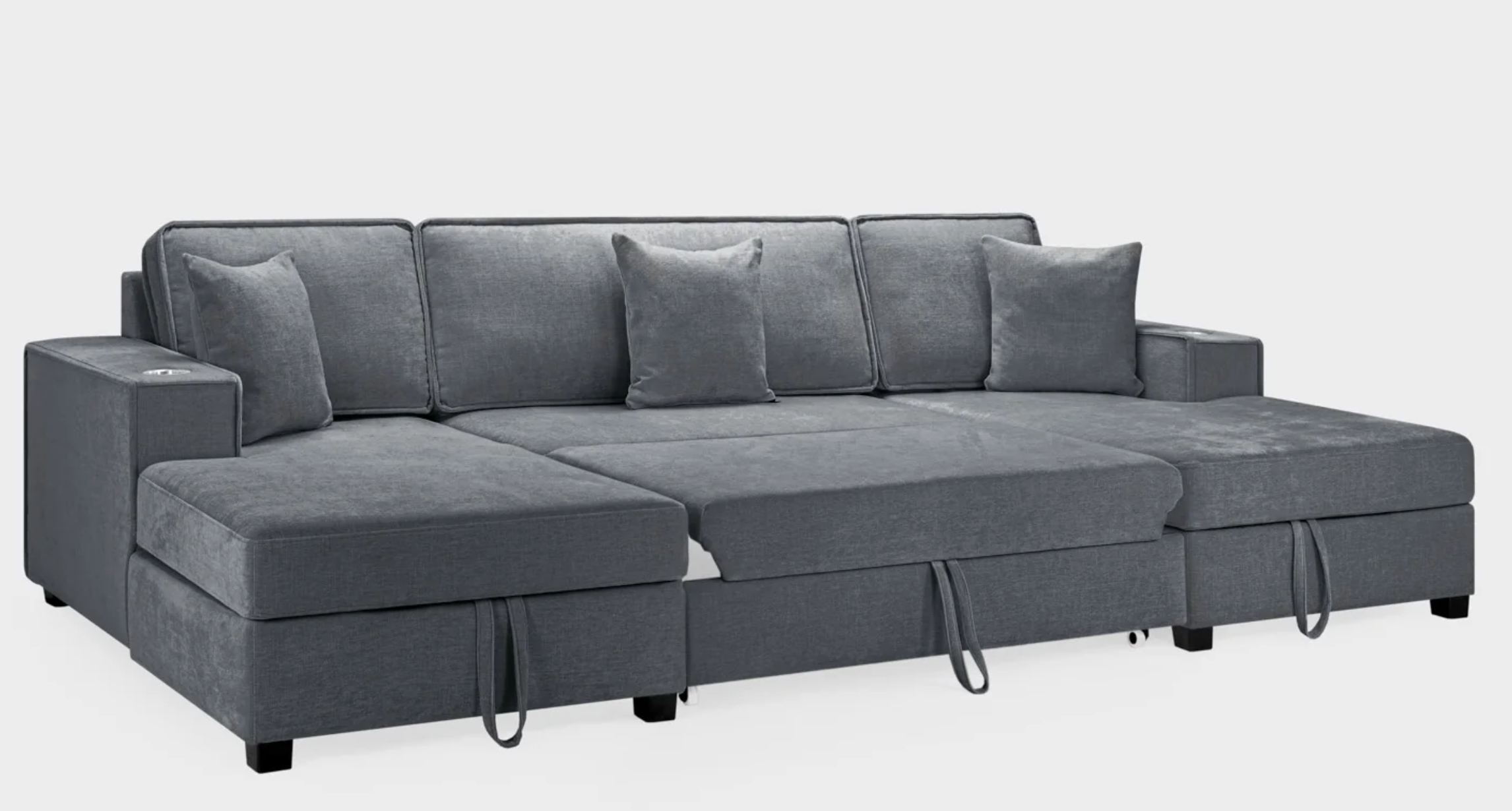 Milan Sofabed Grey Universal Corner - Sofa Easy