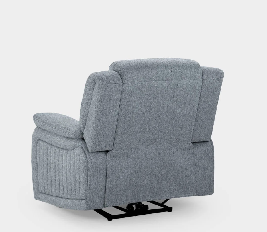 Linden Electric Recliner Sofa Grey Armchair - Sofa Easy