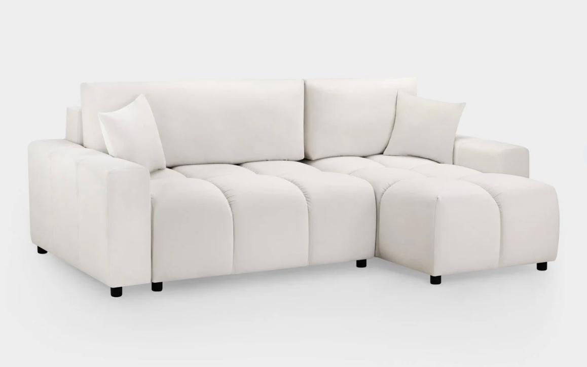 Luki Sofabed Beige Universal Corner - Sofa Easy