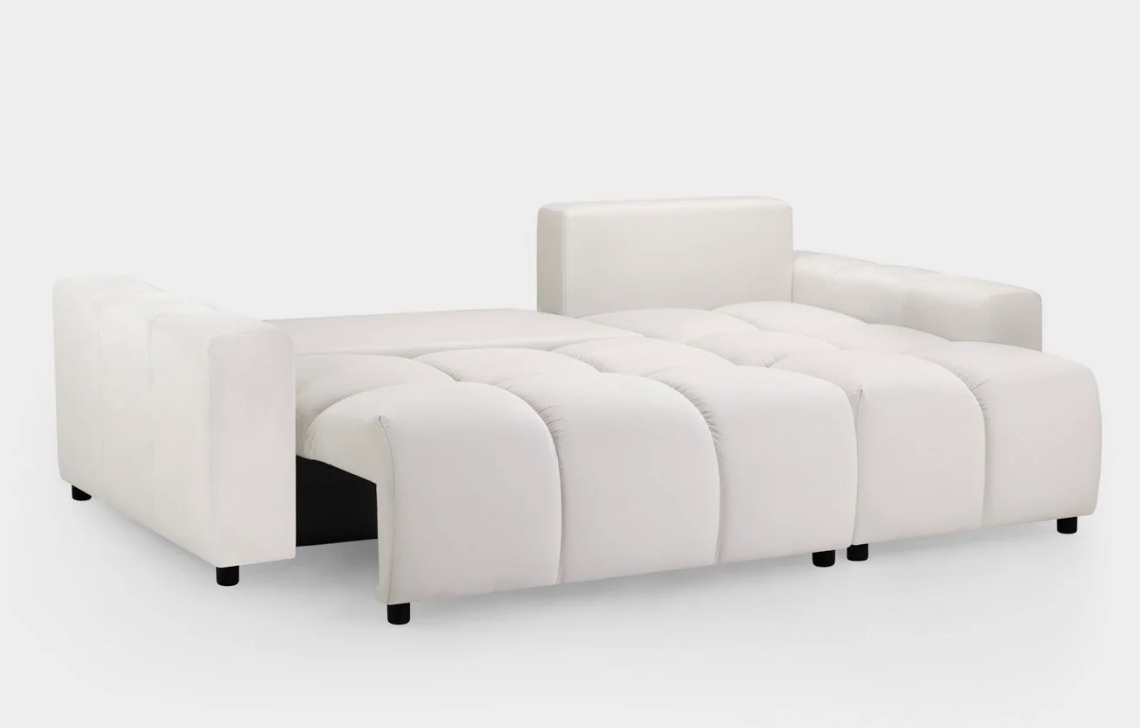 Luki Sofabed Beige Universal Corner - Sofa Easy