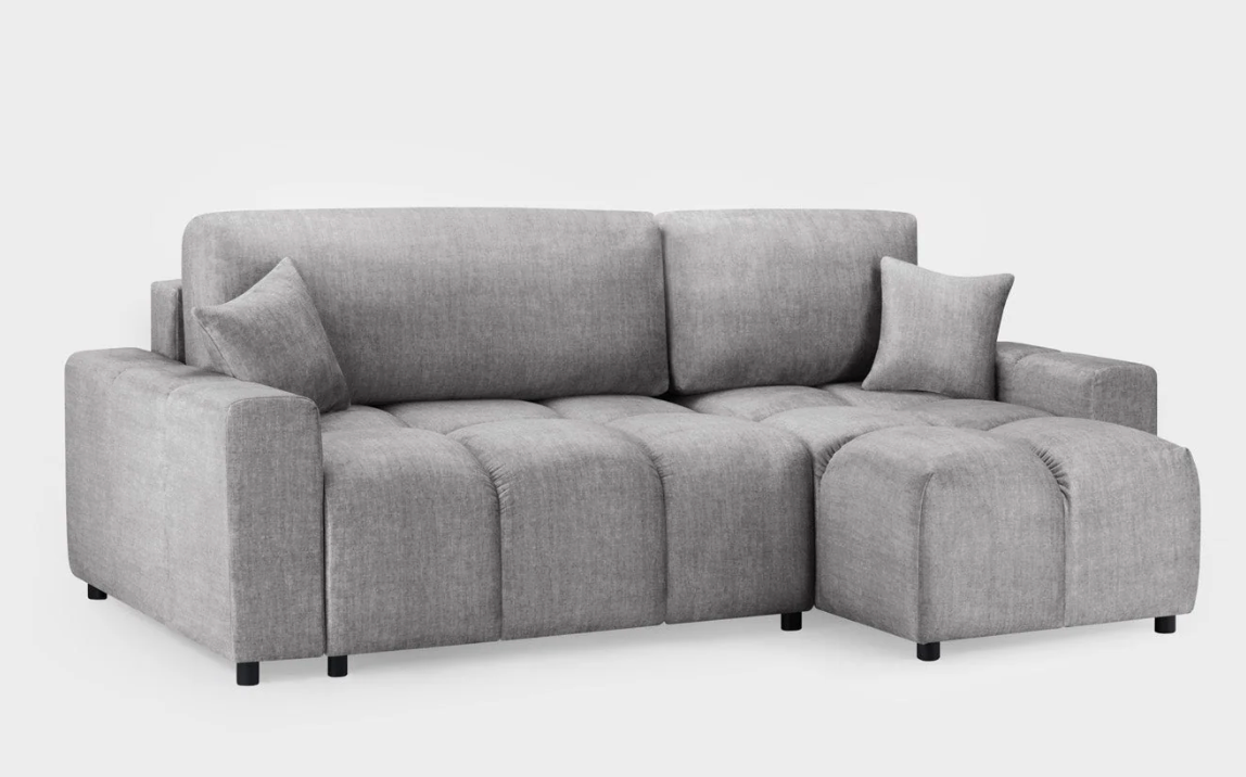 Luki Sofabed Grey Universal Corner - Sofa Easy