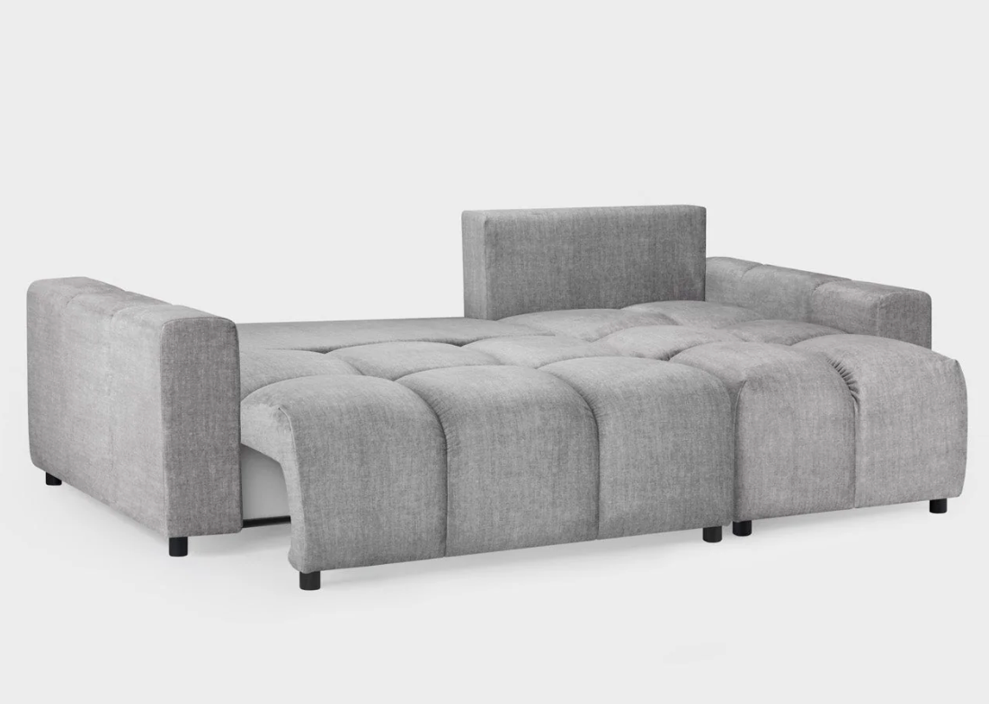 Luki Sofabed Grey Universal Corner - Sofa Easy