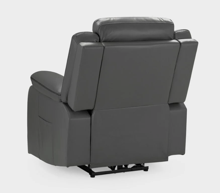Harald Electric Recliner Grey Armchair - Sofa Easy