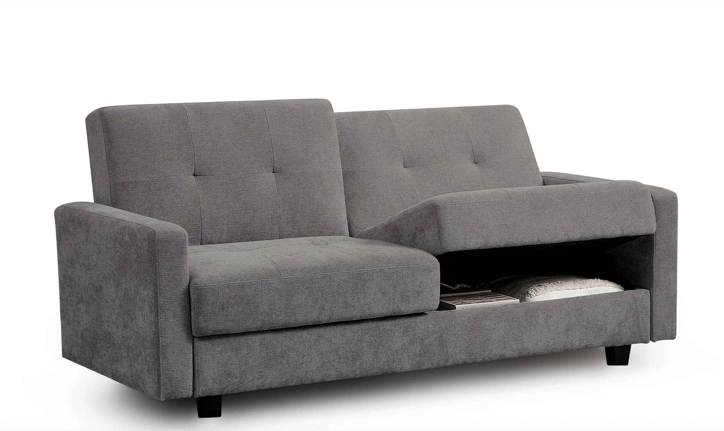 Hive Sofa bed Dark Grey 3 Seater - Sofa Easy