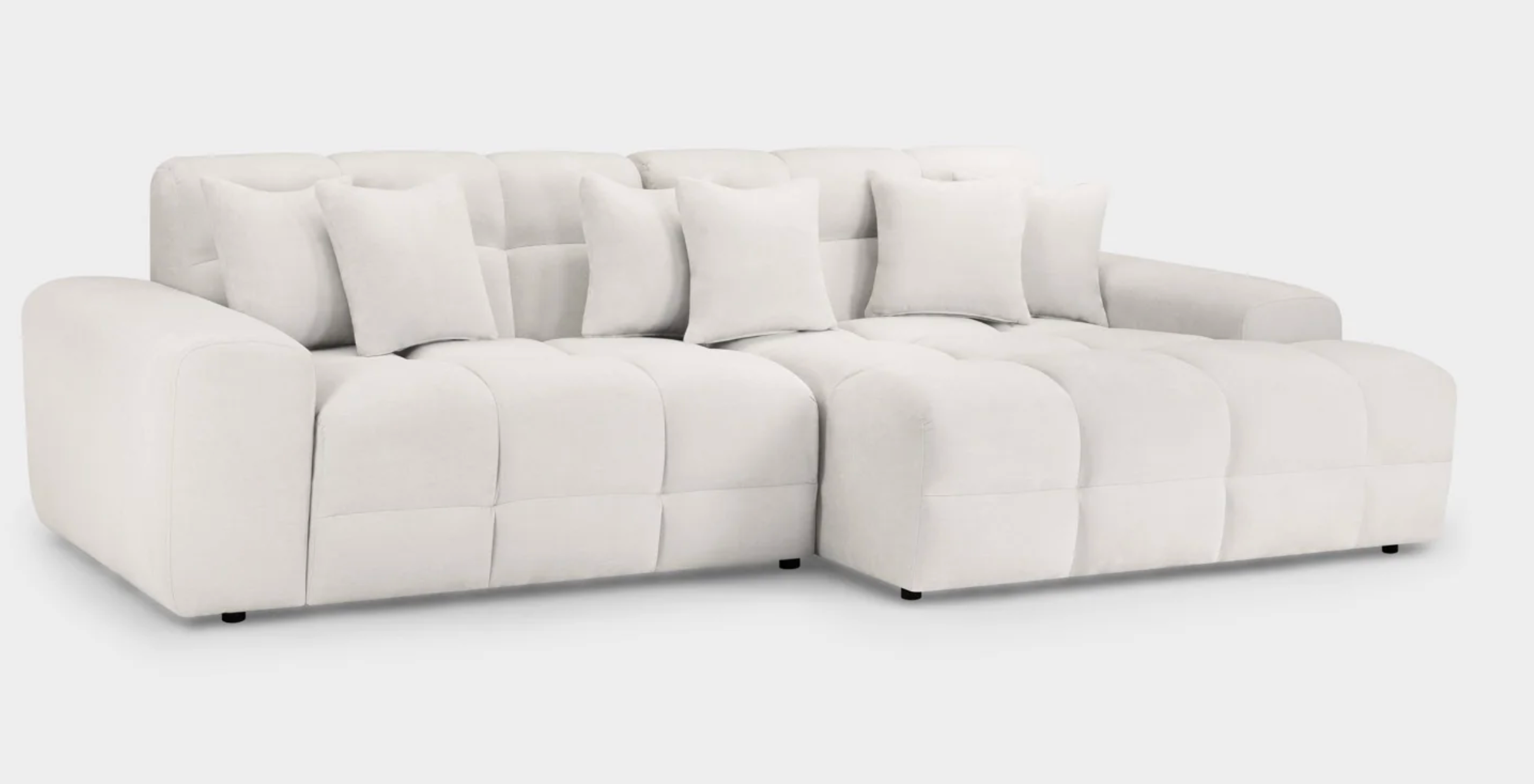 Jacob Sofa Beige Right Hand Facing Corner - Sofa Easy