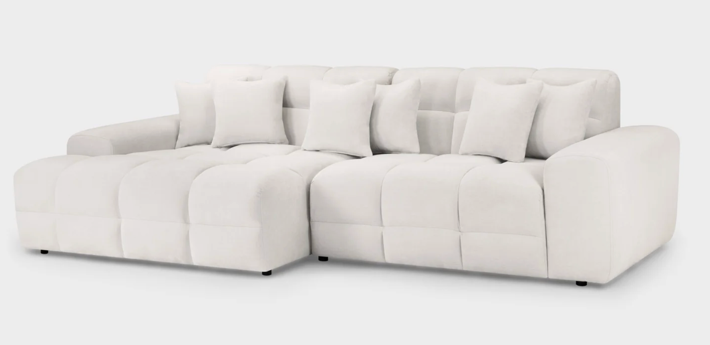 Jacob Sofa Beige Left Hand Facing Corner - Sofa Easy