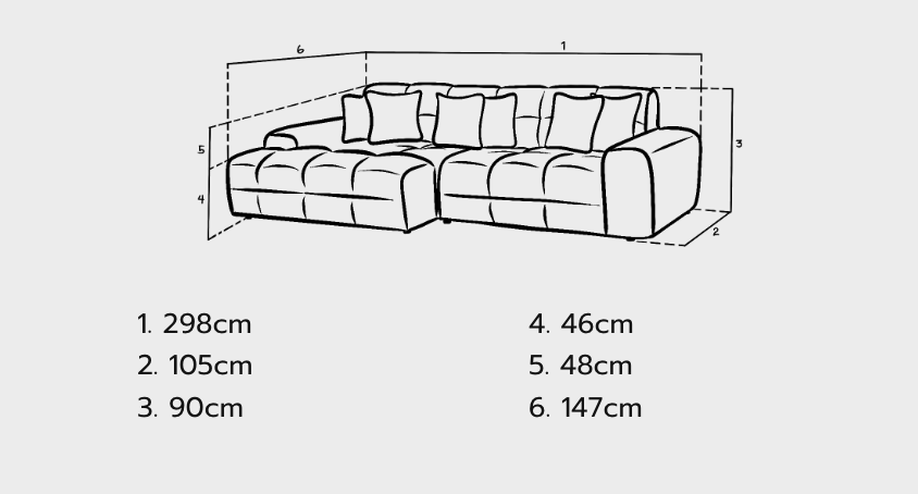 Jacob Sofa Black Left Hand Facing Corner - Sofa Easy