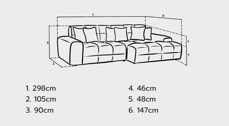 Jacob Sofa Black Right Hand Facing Corner - Sofa Easy