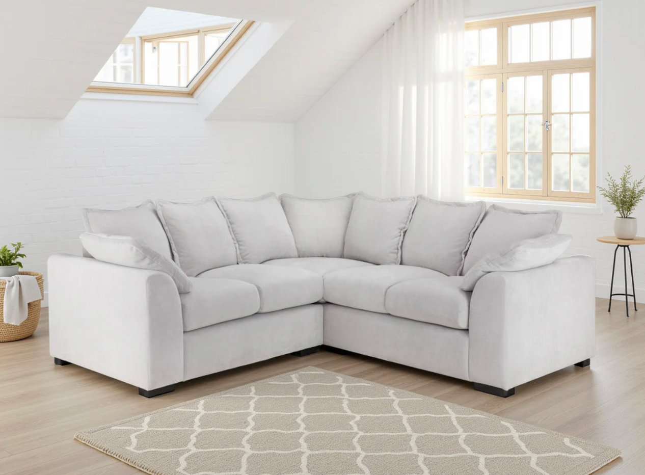 Colbee Sofa Natural Large Corner - Sofa Easy
