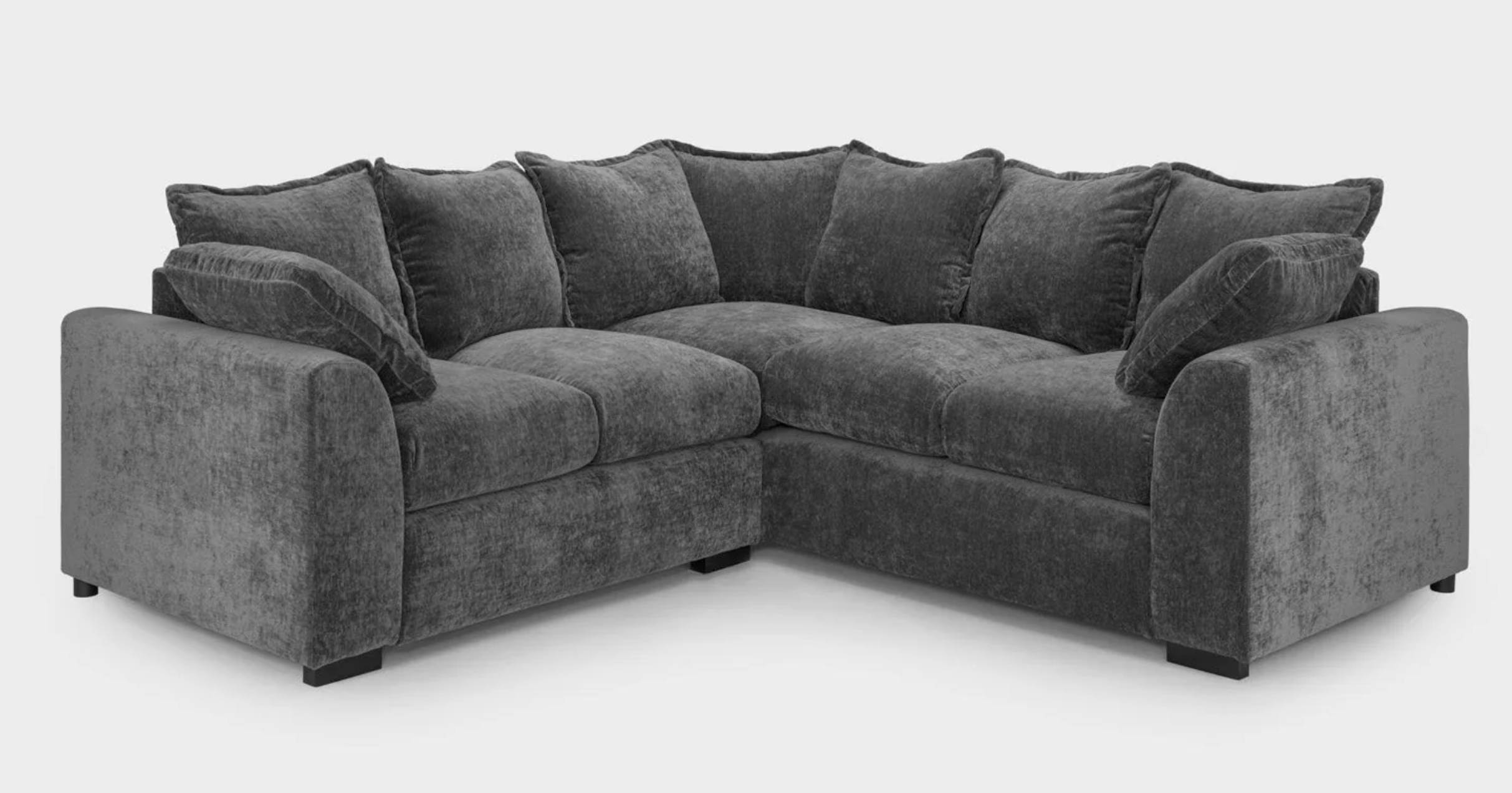 Colbee Sofa Grey Large Corner - Sofa Easy