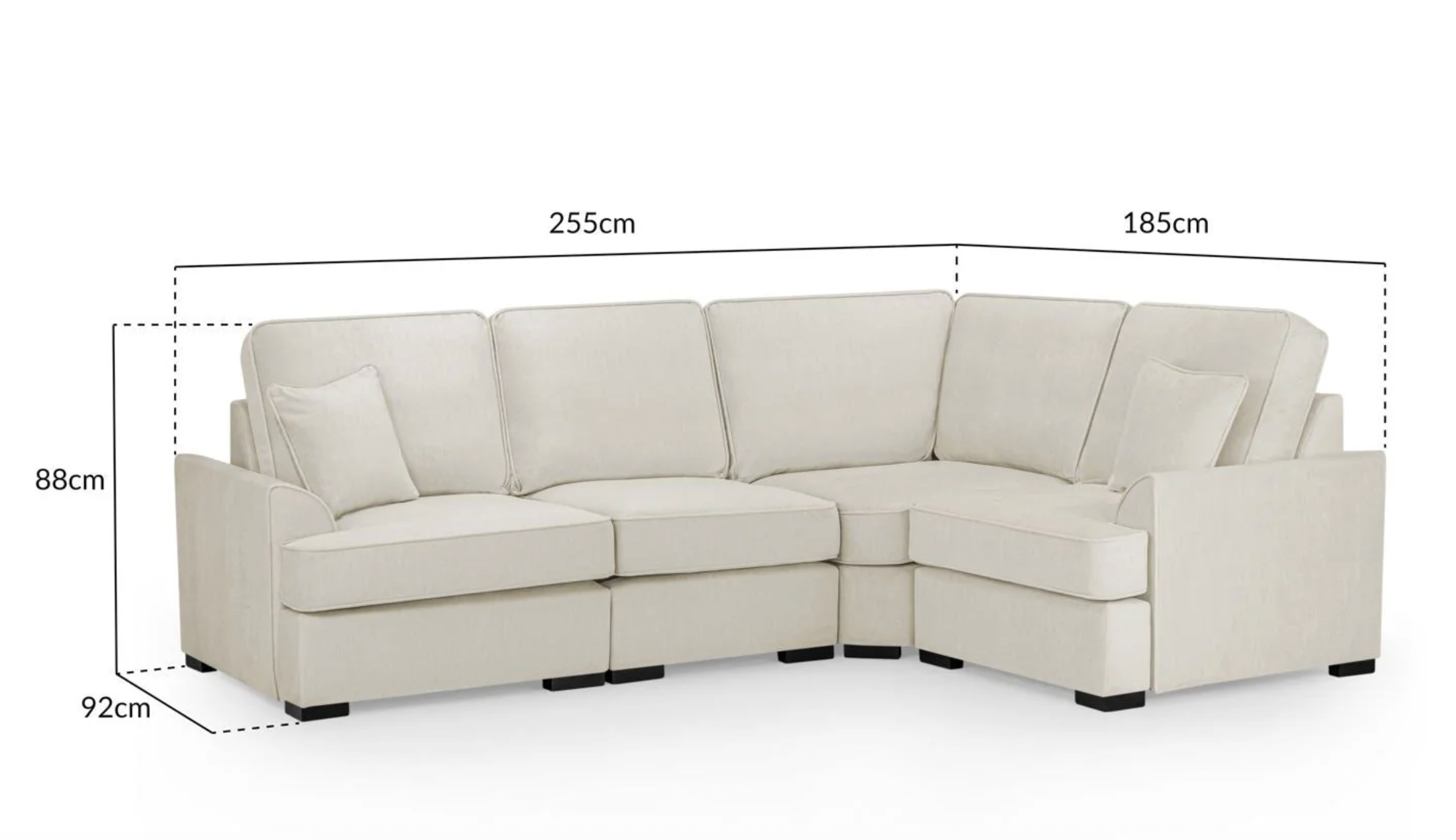 Funk Sofa Beige Universal Corner - Sofa Easy