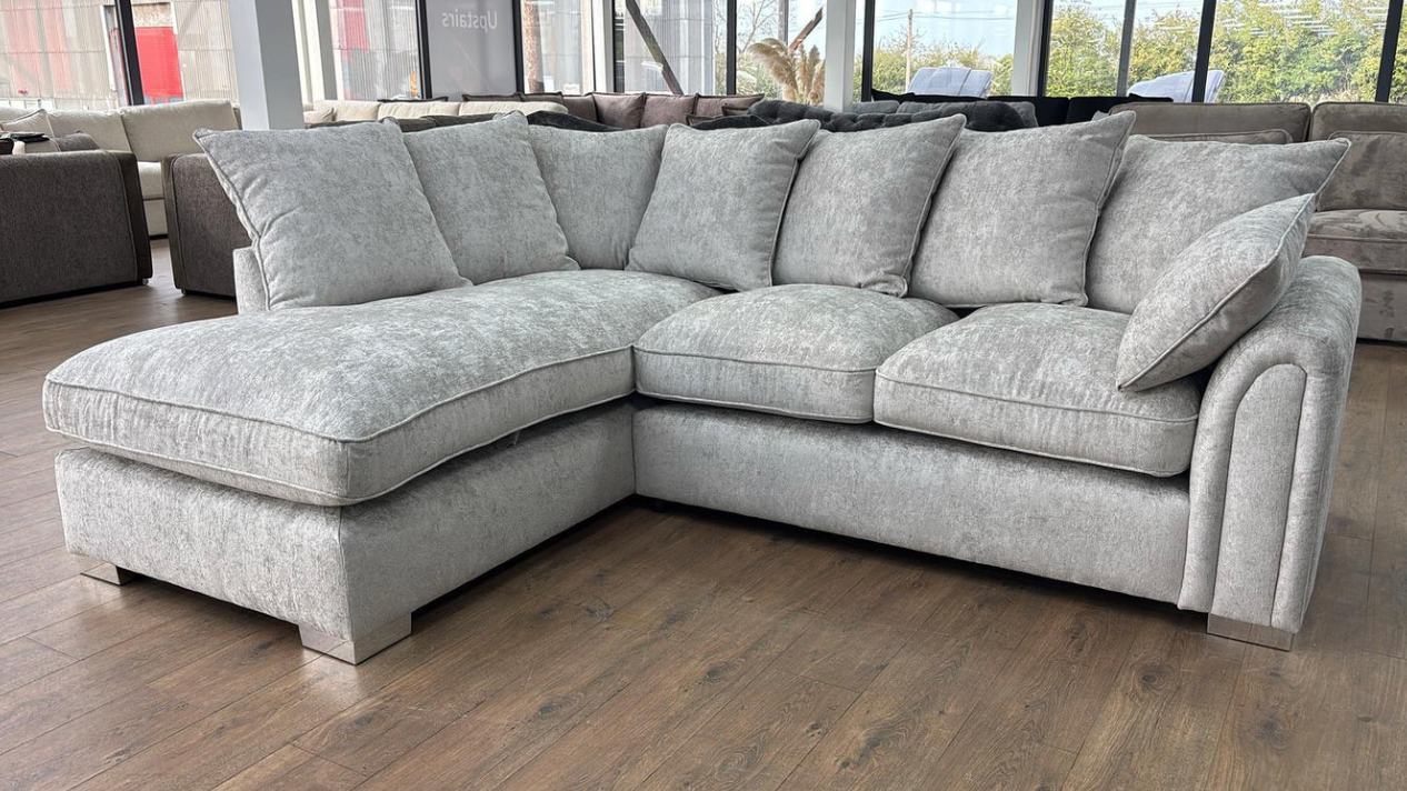 Chiswick Sofa Silver Left Hand - Sofa Easy
