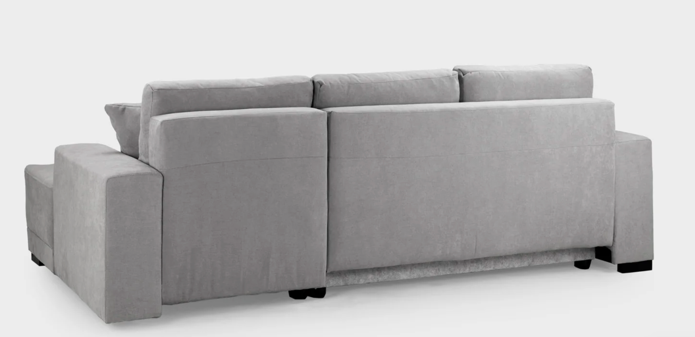 Cimiano Sofa bed Grey Right Hand Facing Corner - Sofa Easy