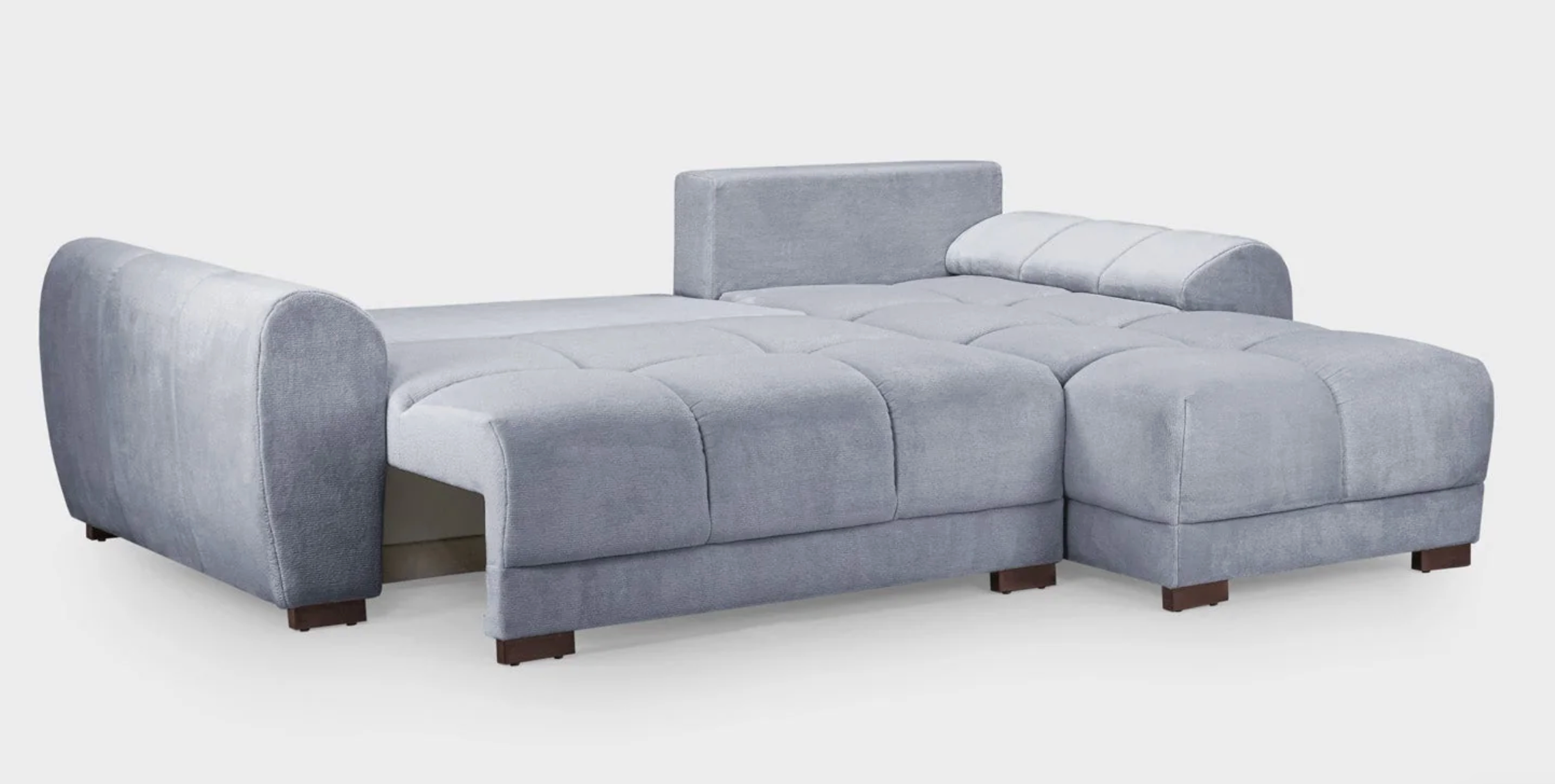 Azzuro Sofabed Grey Universal Corner - Sofa Easy