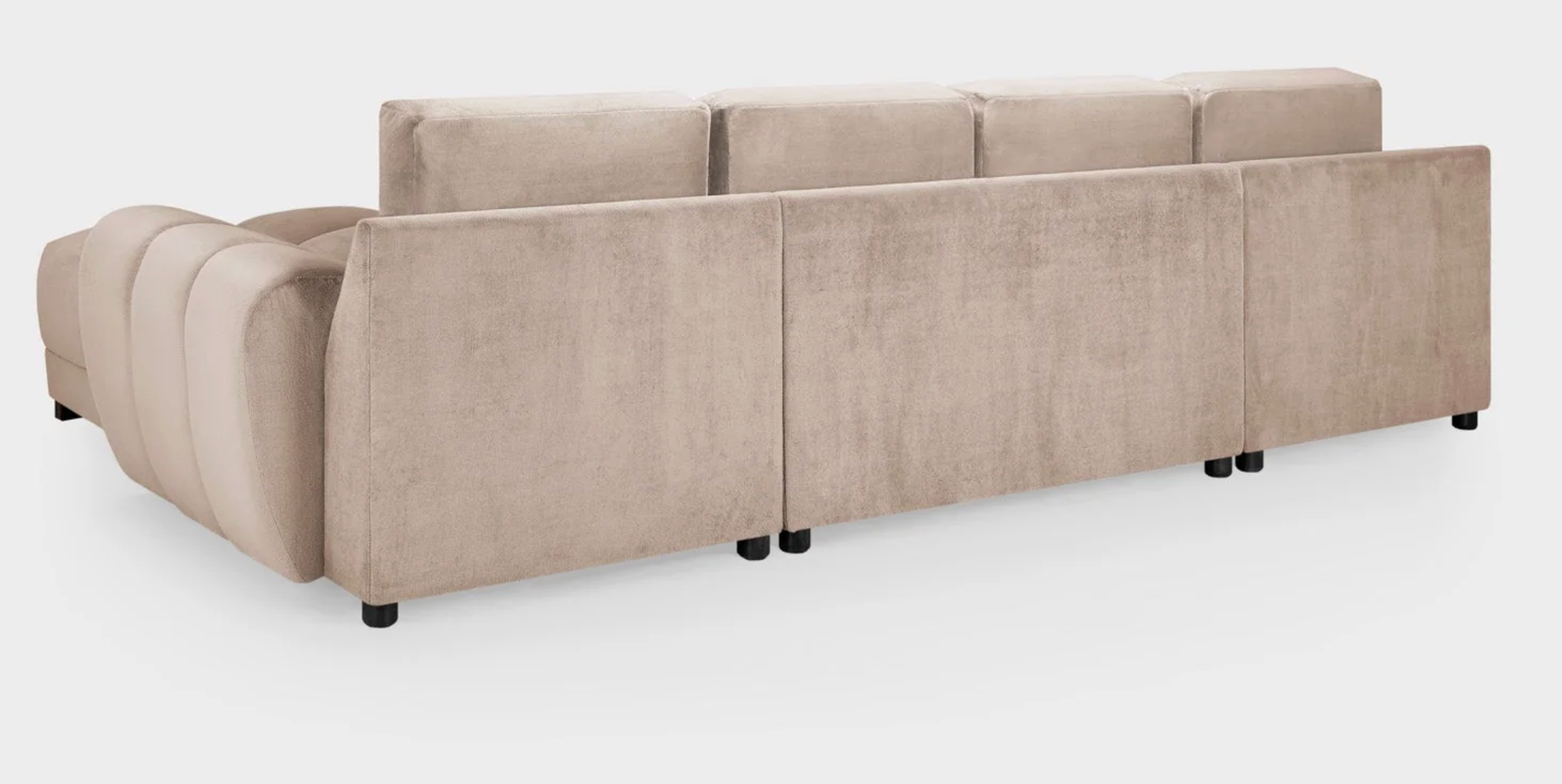 Azzuro Sofa Mocha U Shape Corner - Sofa Easy